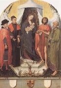 Madonna with Four Saints (mk08), Rogier van der Weyden